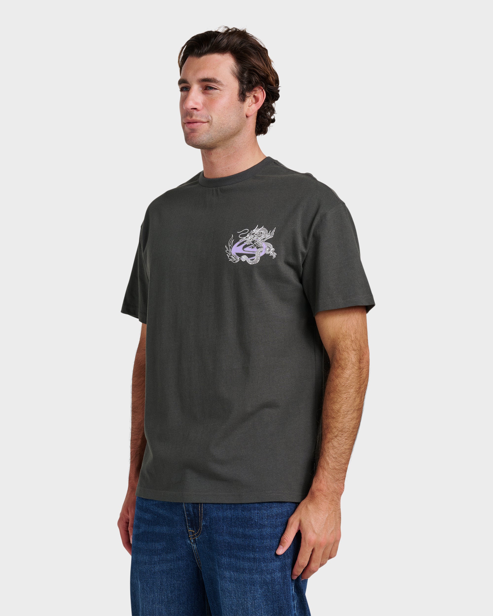 Dragon Master Heavy Weight T-shirt - Phantom - Image 3
