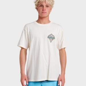 Liberty Spikes Pigment Dye T-Shirt - Snow White