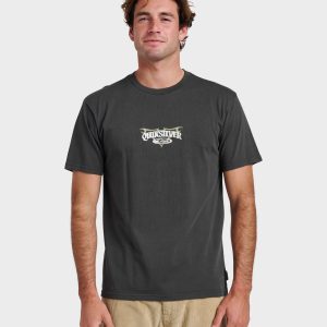 Bat Thornspigment Dye T-Shirt - Phantom