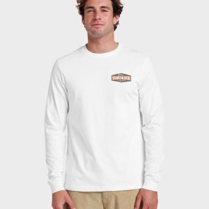 Three Piece Long Sleeve T-shirt - White