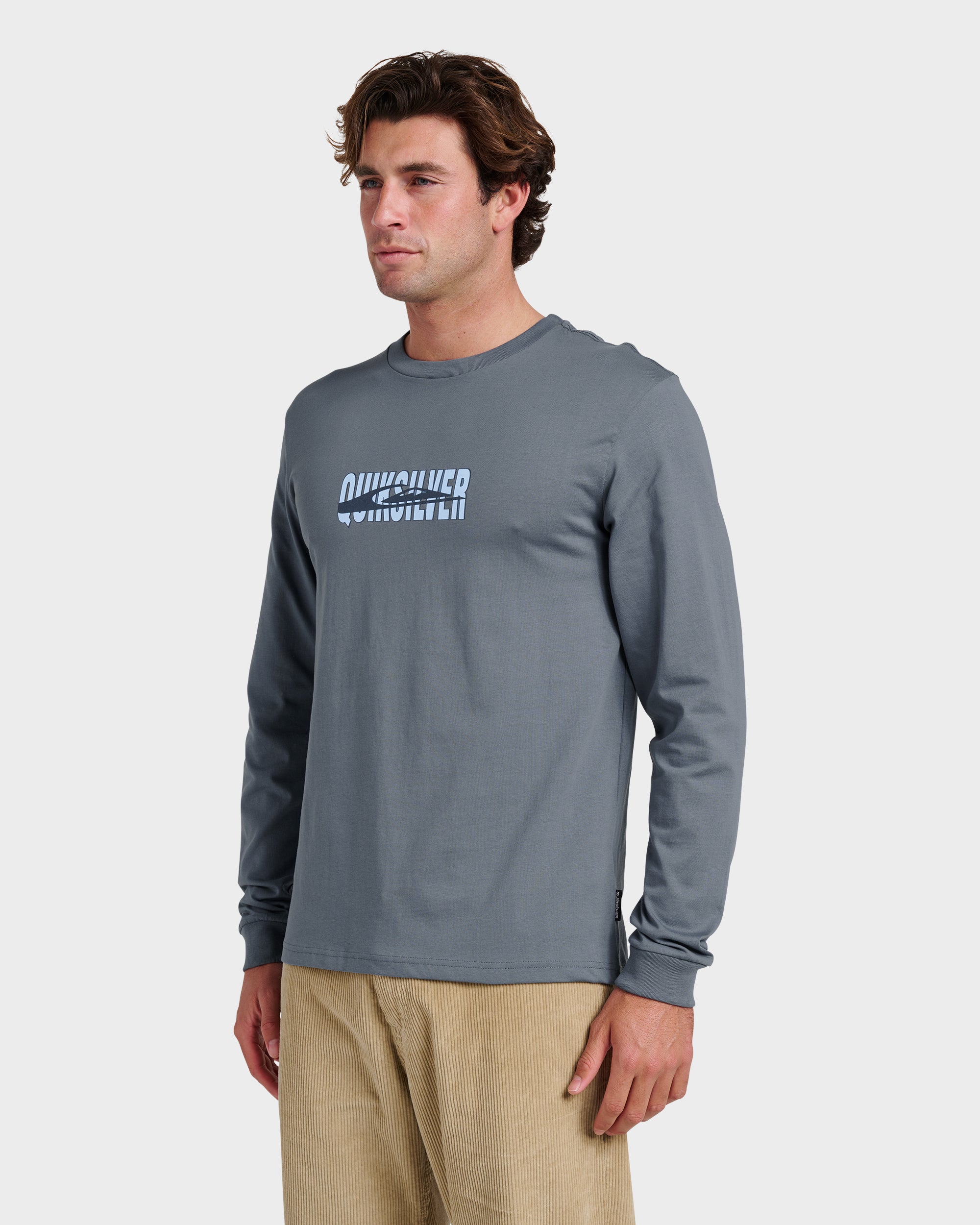 Quik Stack Long Sleeve T-shirt - China Blue - Image 3