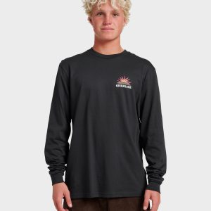 Dawn Patrol Long Sleeve T-shirt - Black