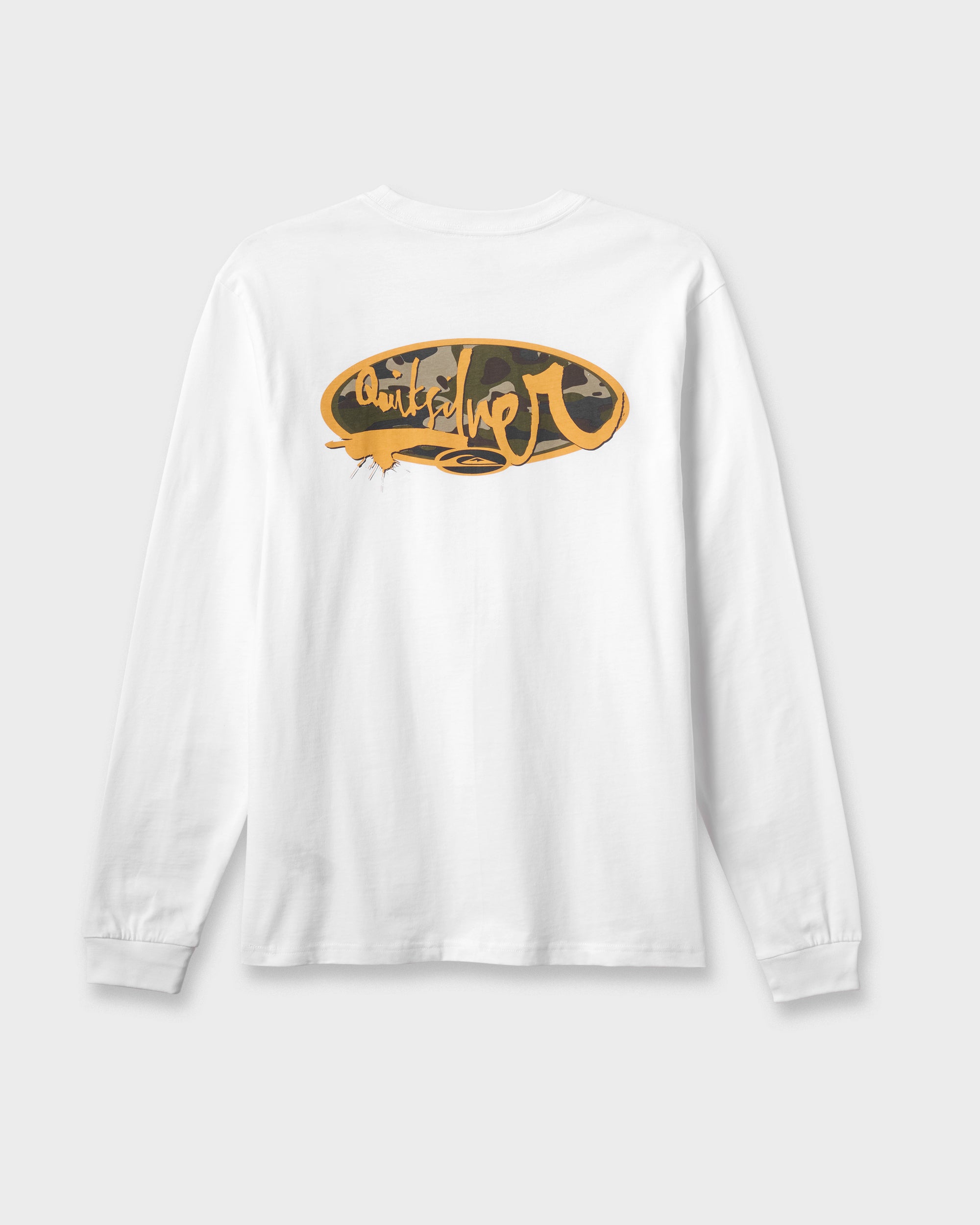 Impaired Camo Long Sleeve T-shirt - White - Image 6