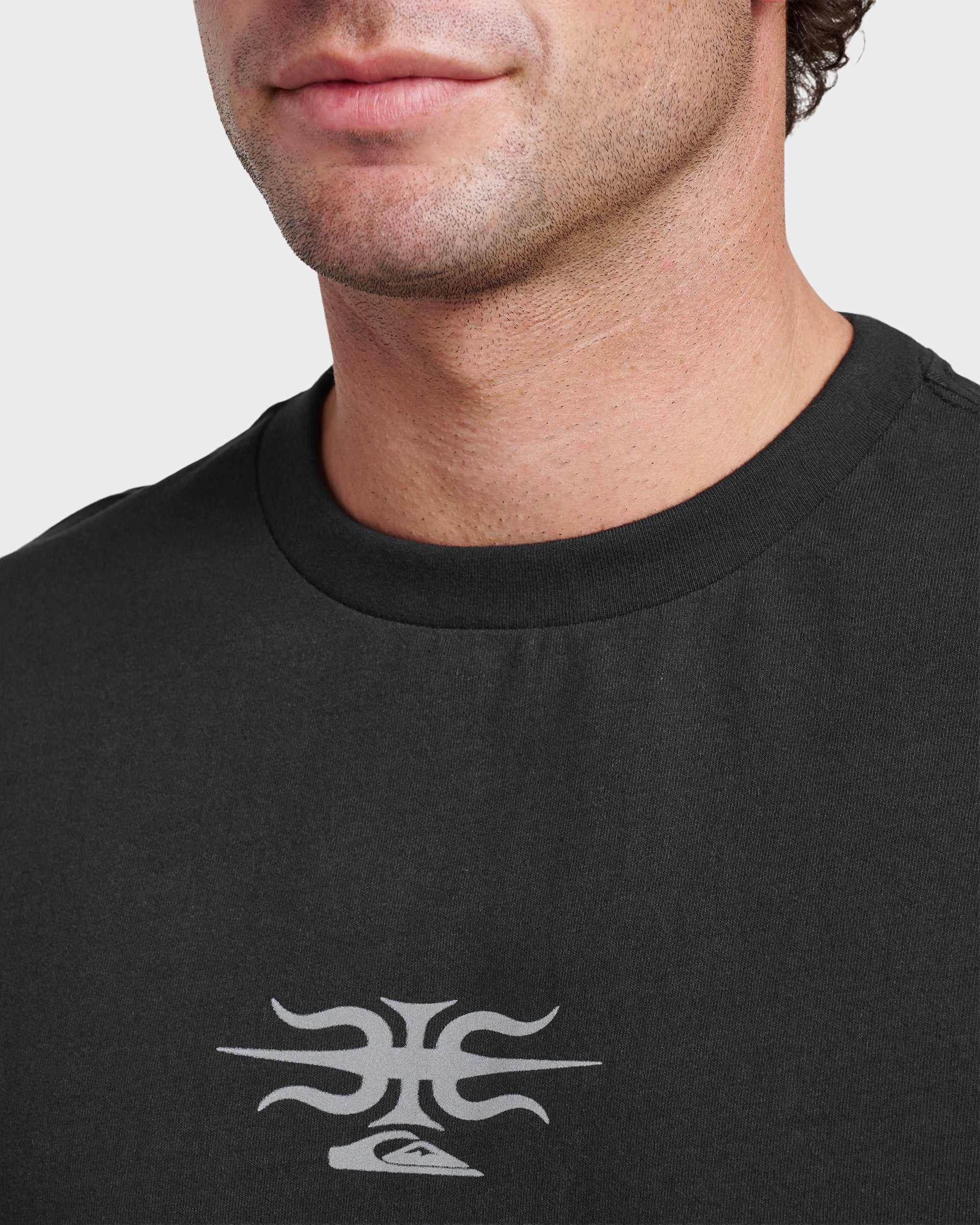 Stretch Tribal Mercury T-Shirt - Black - Image 5