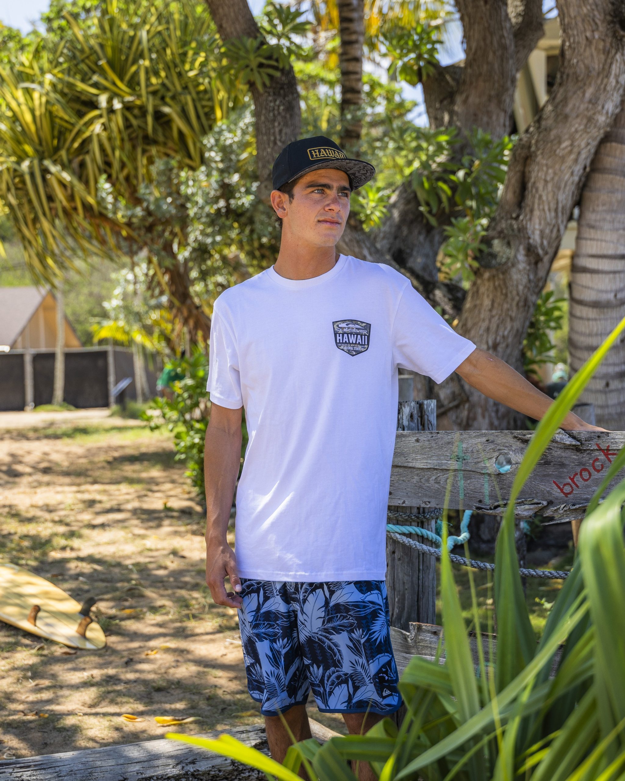 Hi Shield Classic T-shirt - White