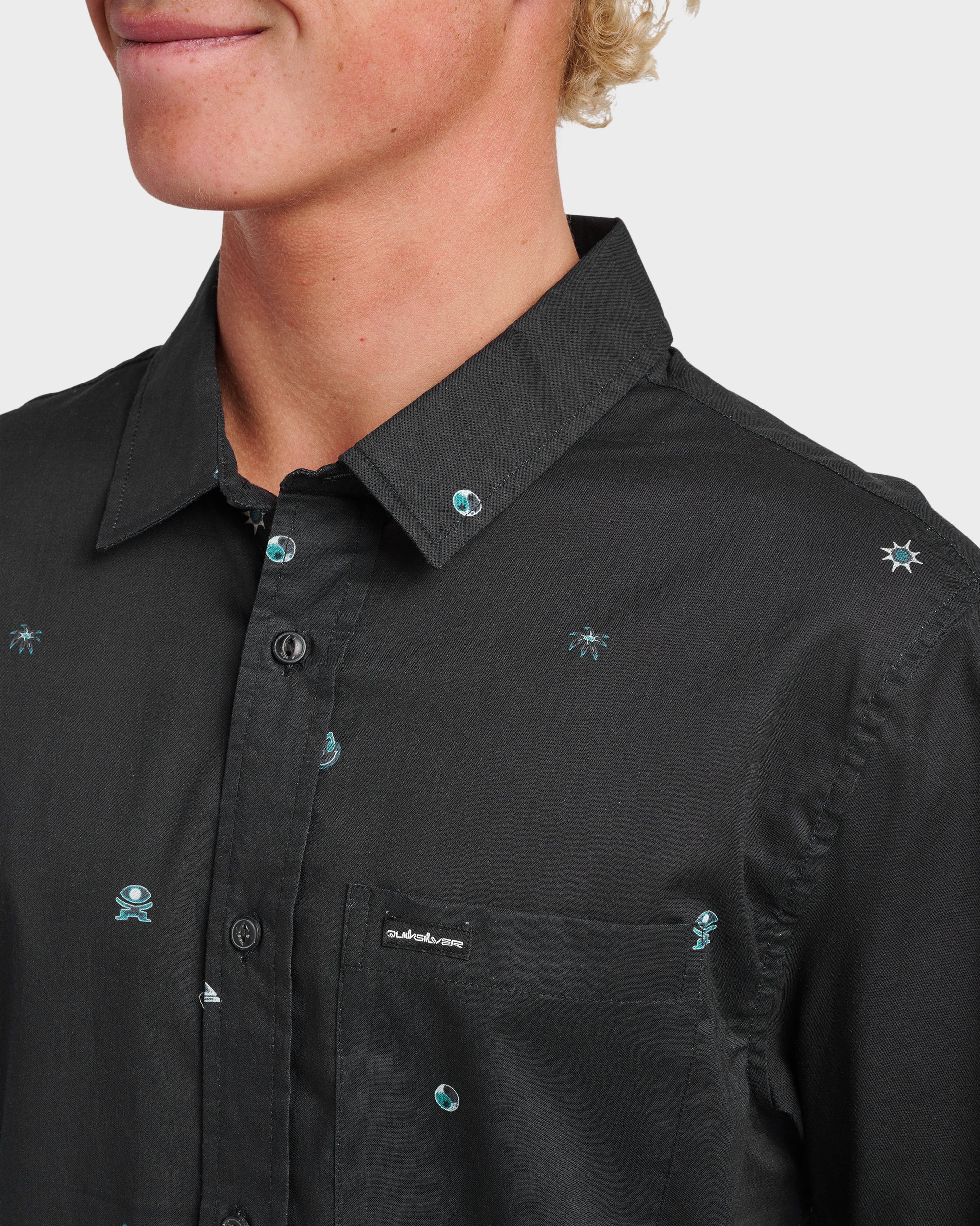 Mini Dimensions Classic Short Sleeve Shirt - Black - Image 4