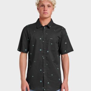Mini Dimensions Classic Short Sleeve Shirt - Black