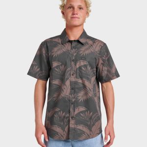 Kahanu Classic Short Sleeve Shirt - Black