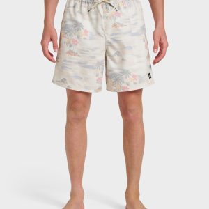 Everyday Tropical Surf 17 Swim Trunks - Moonstruck