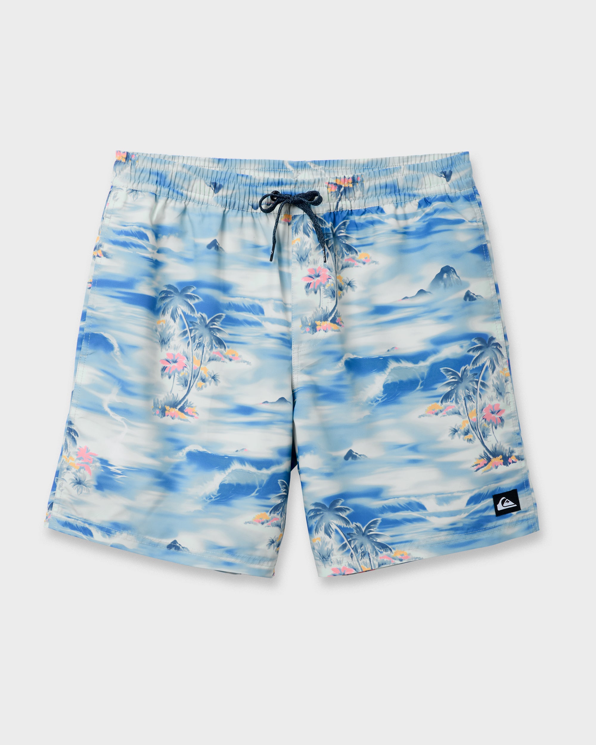 Everyday Tropical Surf 17 Swim Trunks - Total Eclipse - Image 4