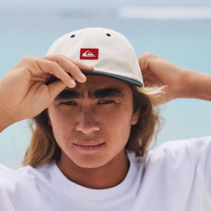 Young Guns Que 6-Panel Snapback Hat - Bone White