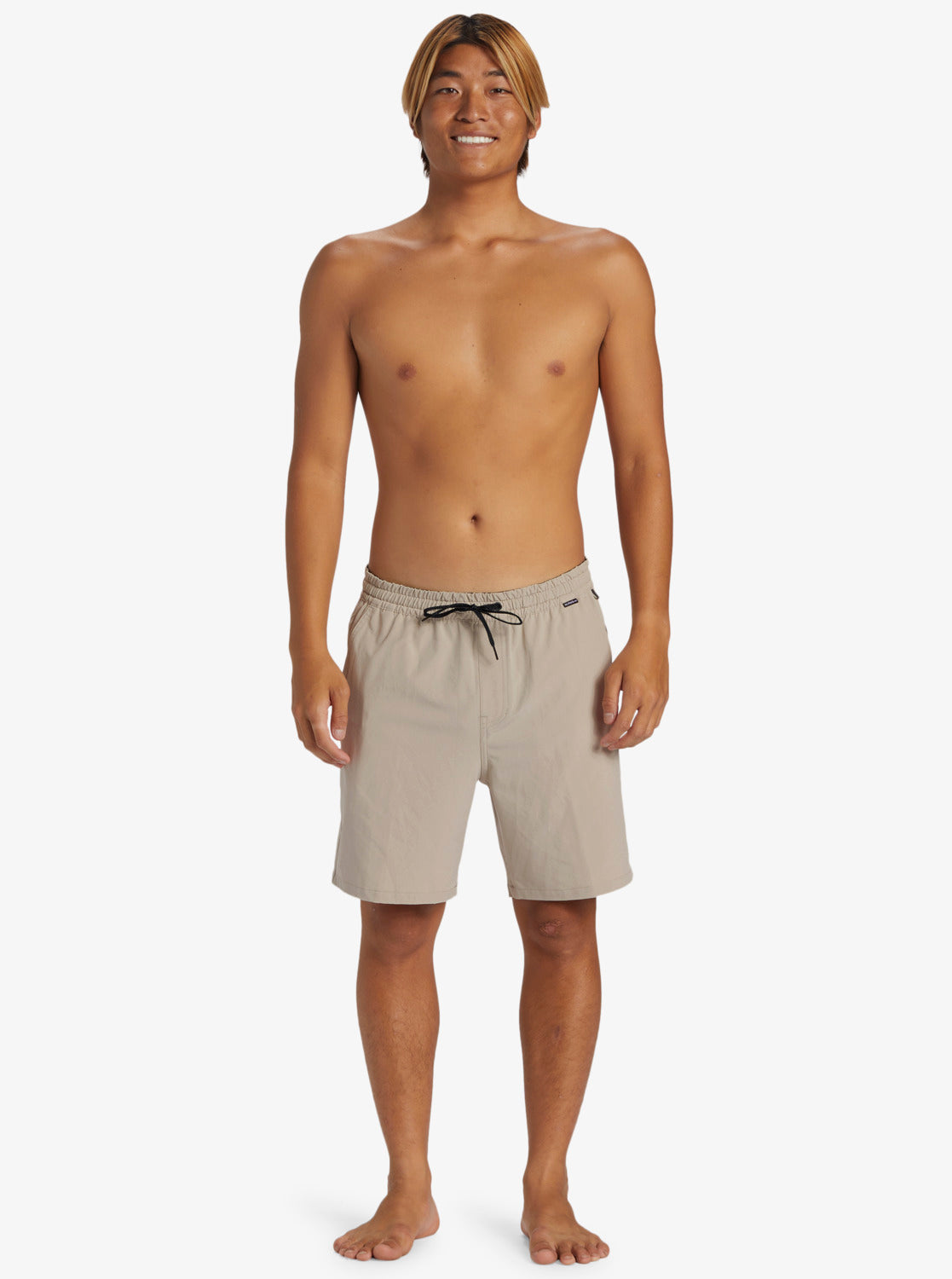 Taxer Amphibian 18 Hybrid Shorts - Plaza Taupe - Image 7