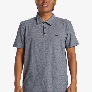 Sunset Cruise Polo Shirt - Black