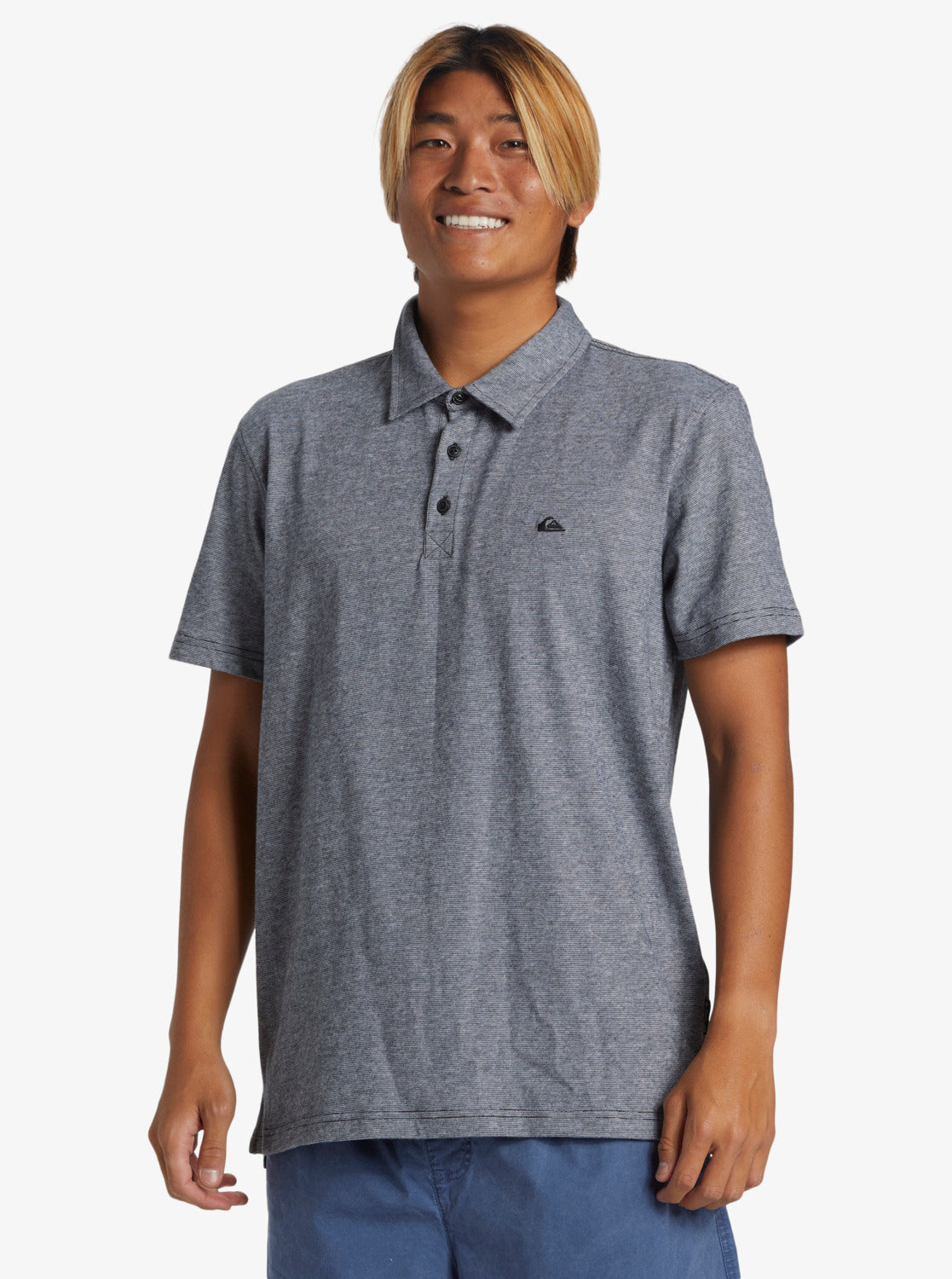 Sunset Cruise Polo Shirt - Black - Image 2