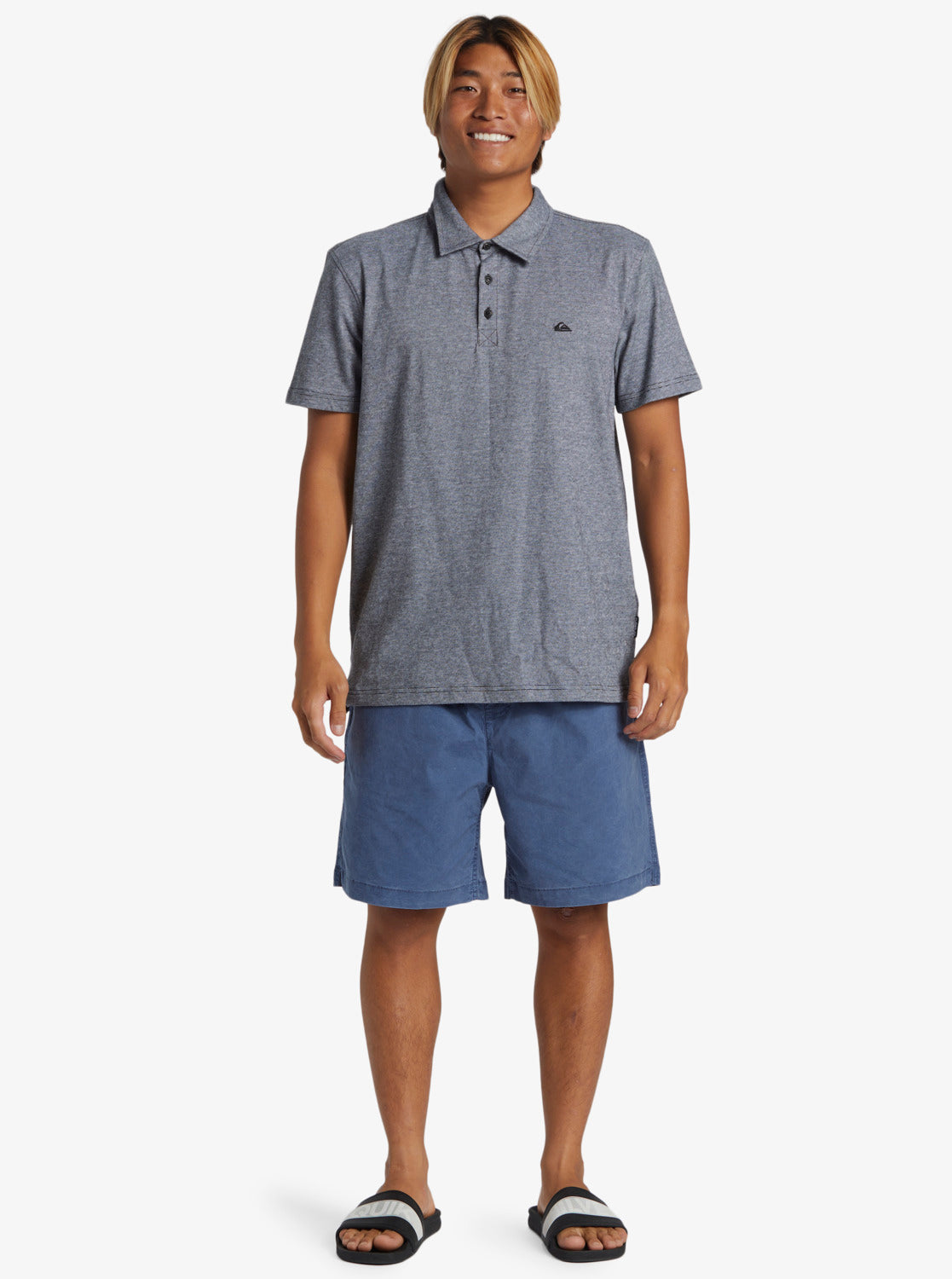 Sunset Cruise Polo Shirt - Black - Image 4