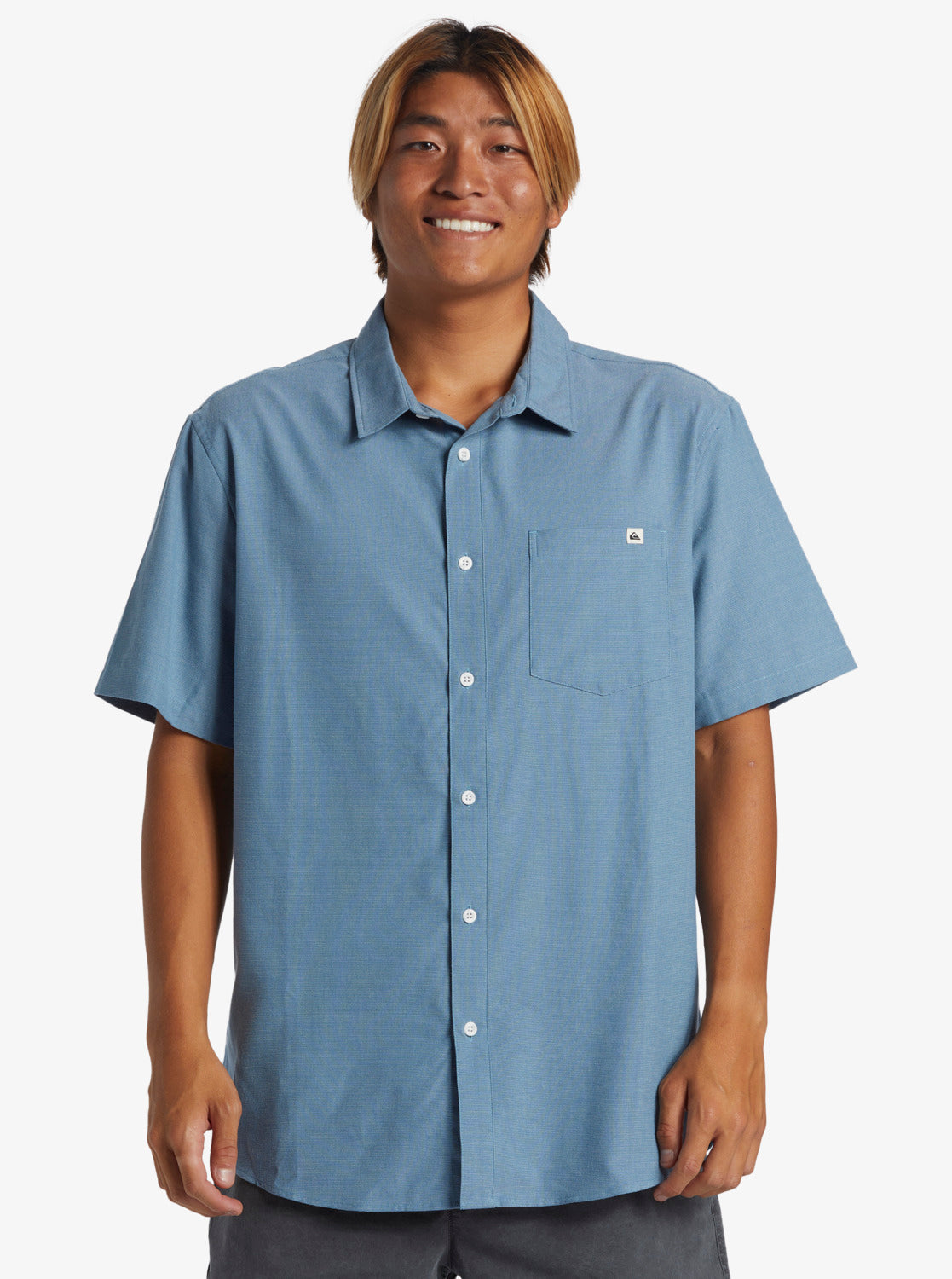 Shoreline Classic Short Sleeve Shirt - Blue Shadow - Image 3