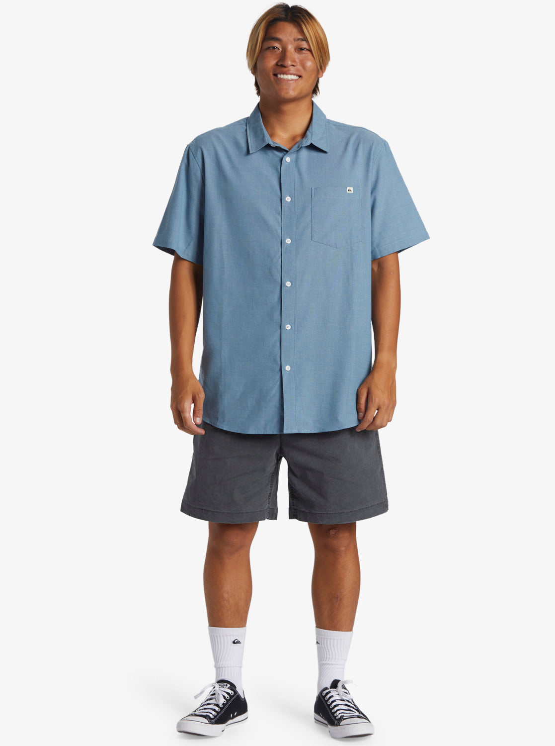 Shoreline Classic Short Sleeve Shirt - Blue Shadow - Image 6