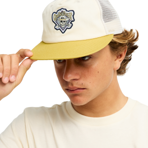 One Piece Drifter Trucker Cap - White