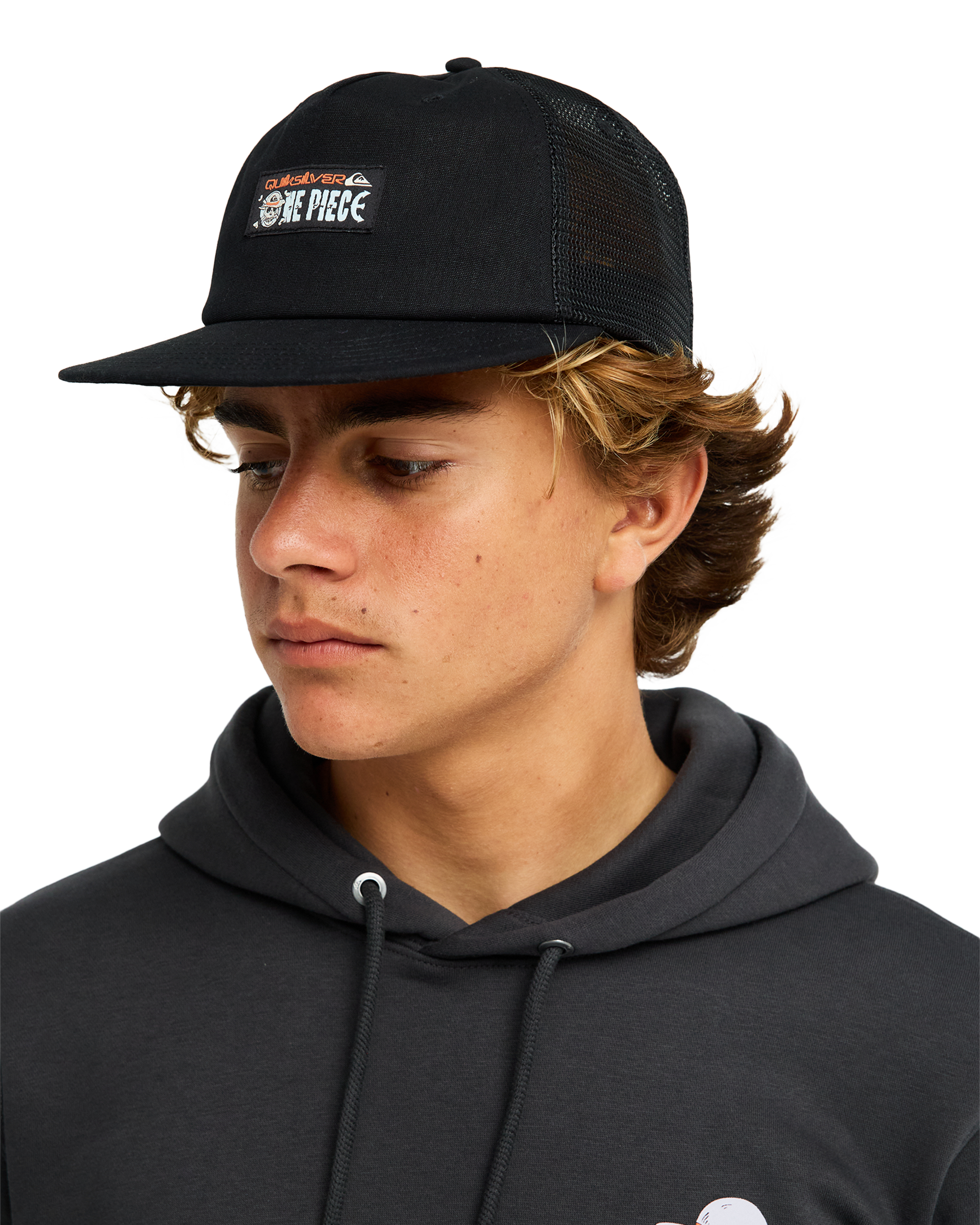 One Piece Drifter Trucker Cap - Black - Image 2