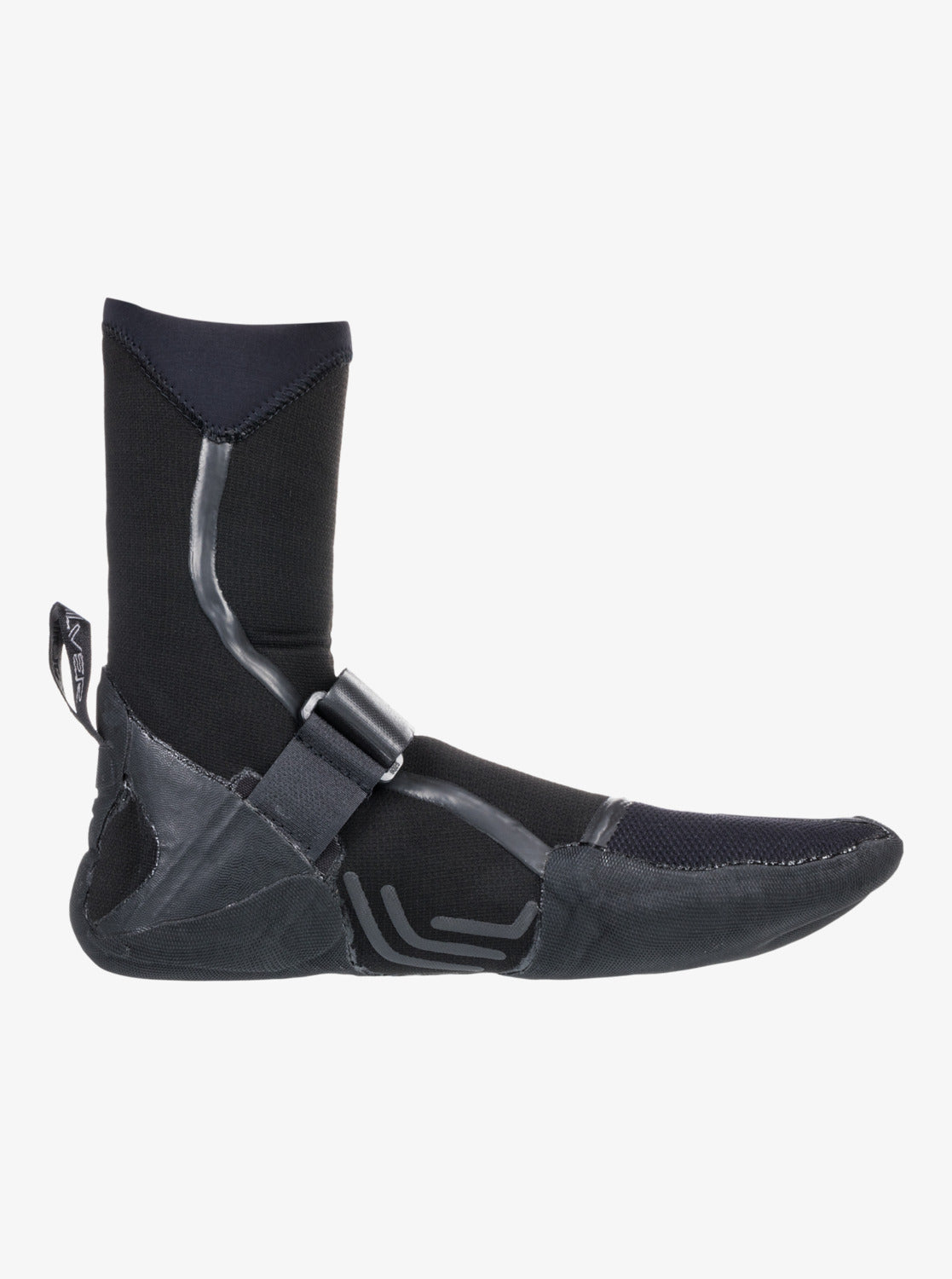 5mm Marathon Sessions GBS Split Toe Wetsuit Boots - Black - Image 6